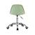 Chaise de bureau enfant à roulettes ajustable piètement chromé - manel Beige+Blanc+Moutarde+Rose pâle+Vert clair 28 - vertbaudet enfant 