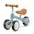 Draisienne Tricycle Kinderkraft CUTIE avec Selle Réglable, Roues EVA Increvables, Guidon Sécurisé et Poignées TPR Bleu 1 - vertbaudet enfant 