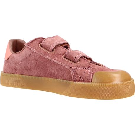 Baskets fille à scratch Rose malva 5 - vertbaudet enfant 