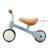 Draisienne Tricycle Kinderkraft CUTIE avec Selle Réglable, Roues EVA Increvables, Guidon Sécurisé et Poignées TPR Bleu 4 - vertbaudet enfant 