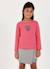 Jupe-short denim avec broderie Gris 1 - vertbaudet enfant 