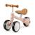 Draisienne Tricycle Kinderkraft CUTIE avec Selle Réglable, Roues EVA Increvables, Guidon Sécurisé et Poignées TPR Beige+Rose 7 - vertbaudet enfant 