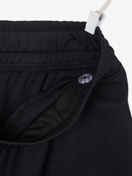 Short de sport garçon Numéro 10 en matière technique MARINE+noir 7 - vertbaudet enfant 