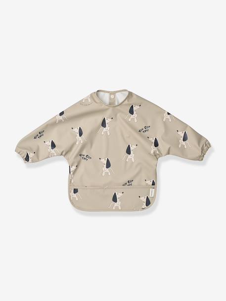 Bavoir à manches Merle - argile+blanc+blush+écru+jaune+jaune imprimé+rose+rose pâle+taupe+vieux rose 21 - vertbaudet enfant 