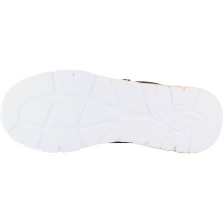 Baskets fille à lacets leopard Blanc wht+Noir blk 12 - vertbaudet enfant 