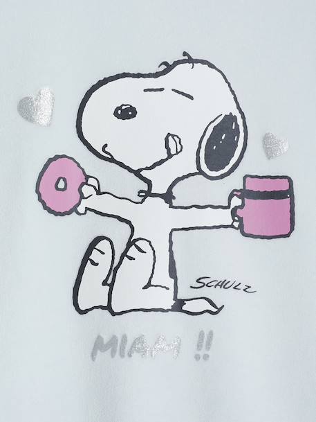 Pyjama enfant fille Snoopy gris chiné 6 - vertbaudet enfant 