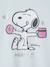 Pyjama enfant fille Snoopy gris chiné 6 - vertbaudet enfant 