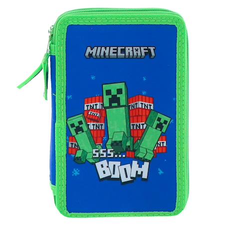 Garçon-Accessoires-Trousse primaire minecraft 20 cm