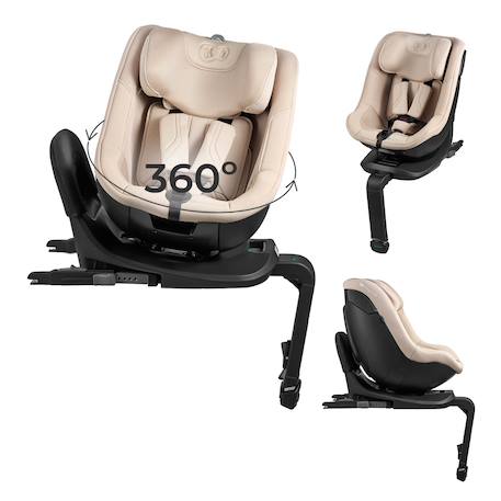 Siège Auto I-GUARD PRO i-Size Pivotant à 360° avec ISOFIX, SPS+, H-GUARD et AIR FLOW Beige+Gris+Noir 1 - vertbaudet enfant 