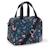 Sac repas kipling miyo 25 cm - sac goûter Bleu chiné+Bleu marine+Bleu turquoise+Gris 8 - vertbaudet enfant 