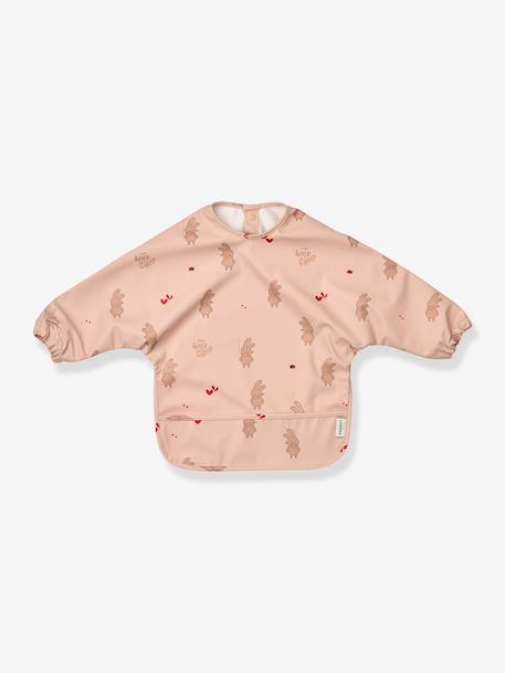 Bavoir à manches Merle - argile+blanc+blush+écru+jaune+jaune imprimé+rose+rose pâle+taupe+vieux rose 23 - vertbaudet enfant 