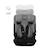 Siège auto Kinderkraft I-COMFY i-Size 76-150 cm évolutif 3 en 1 sans isofix Noir Gris+Noir+Rosa 4 - vertbaudet enfant 