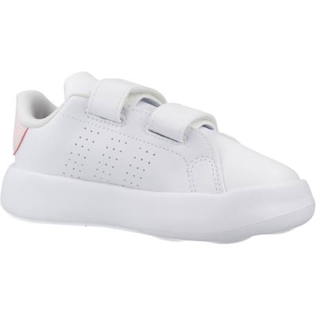 Baskets fille à scratch Blanc white 5 - vertbaudet enfant 