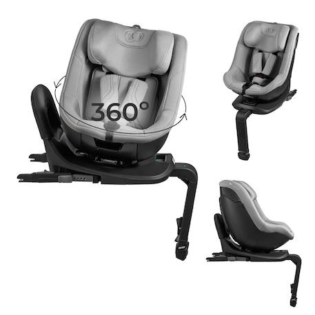 Siège Auto I-GUARD PRO i-Size Pivotant à 360° avec ISOFIX, SPS+, H-GUARD et AIR FLOW Beige+Gris+Noir 7 - vertbaudet enfant 