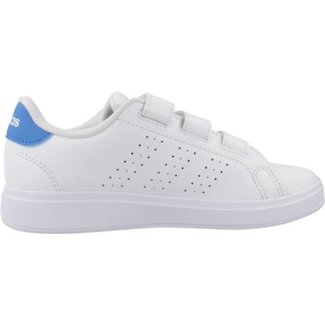 Baskets garçon basses à scratch Blanc 1 - vertbaudet enfant 