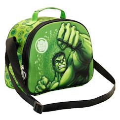 Puériculture-Sac gouter hulk 3d 25 cm - sac déjeuner