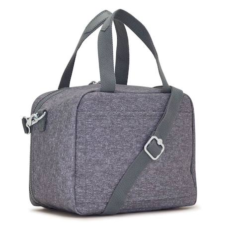 Sac repas kipling miyo 25 cm - sac goûter Bleu chiné+Bleu turquoise+Gris 12 - vertbaudet enfant 