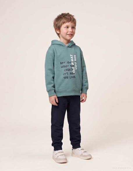 Garçon-Ensemble-Ensemble sweat et pantalon de jogging avec imprimé