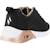 Baskets fille à lacets leopard Blanc wht+Noir blk 9 - vertbaudet enfant 