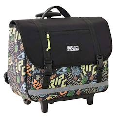 -Cartable à roulettes garçon à 2 compartiments - 38 cm