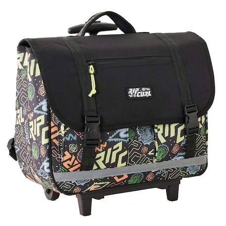 Garçon-Cartable à roulettes garçon à 2 compartiments - 38 cm