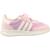 Baskets fille modèle run 70s à scratch Rose lila 1 - vertbaudet enfant 