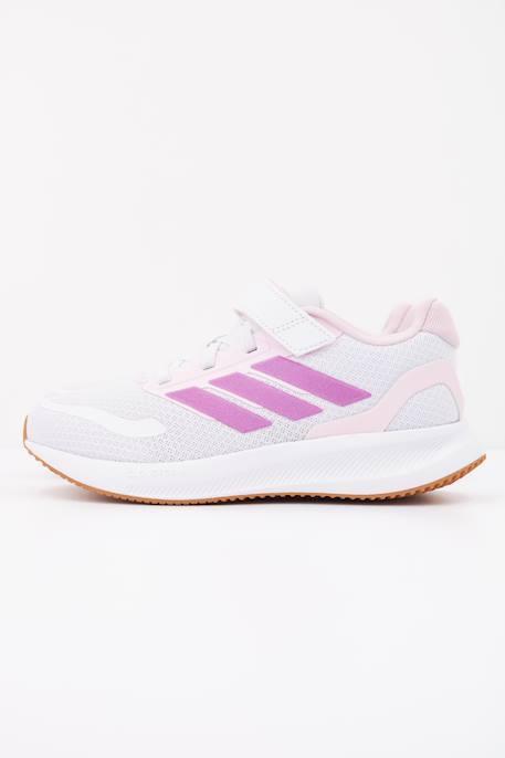 Baskets fille modèle runfalcon à scratch Blanc white 1 - vertbaudet enfant 