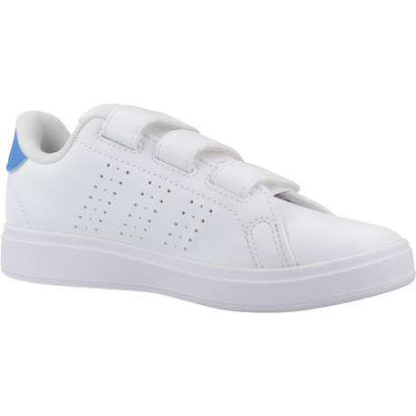 Baskets garçon basses à scratch Blanc 5 - vertbaudet enfant 