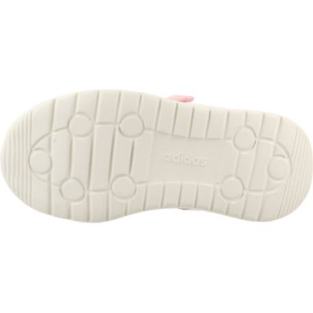 Baskets fille modèle run 70s à scratch Rose lila 6 - vertbaudet enfant 