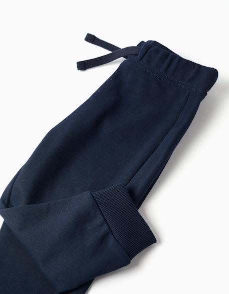 Ensemble de jogging en molleton Vert foncé 2 - vertbaudet enfant 