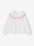 Chemise col Noël enfant fille écru 3 - vertbaudet enfant 