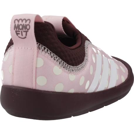Baskets fille à enfiler Monofit Minnie Rose pink 3 - vertbaudet enfant 