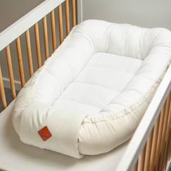 Puériculture-Cale bébé, emmaillotage-Cocon bébé matelassé nid réducteur de lit