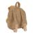 Sac à dos maternelle garçon peluche avec ourson amovible Beige+Bleu+Rose 3 - vertbaudet enfant 