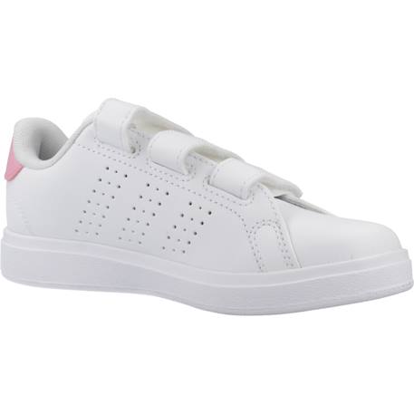 Baskets fille à scratch Blanc 5 - vertbaudet enfant 