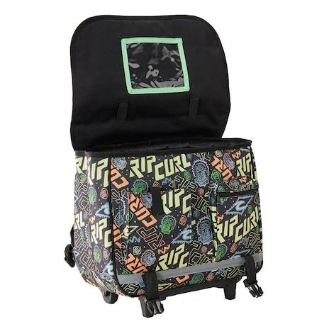 Cartable à roulettes garçon à 2 compartiments - 38 cm Noir 3 - vertbaudet enfant 