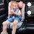 Siège auto Kinderkraft I-COMFY i-Size 76-150 cm évolutif 3 en 1 sans isofix Noir Gris+Noir+Rosa 3 - vertbaudet enfant 