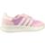 Basket fille à lacets Rose lila 1 - vertbaudet enfant 