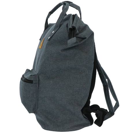 Sac à dos poids plume colorful 40 cm Gris+Rose+Rouge bordeaux 2 - vertbaudet enfant 