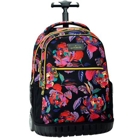 Sac à dos à roulettes 48 cm hallmark  - vertbaudet enfant