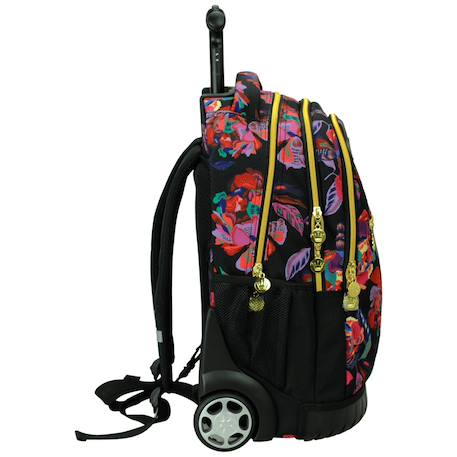 Sac à dos à roulettes 48 cm hallmark Multicolore+Noir, rouge, rose+Or+Rose 6 - vertbaudet enfant 