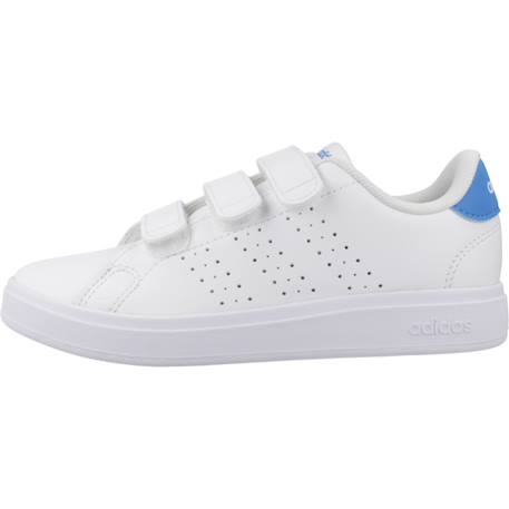 Baskets garçon basses à scratch Blanc 2 - vertbaudet enfant 