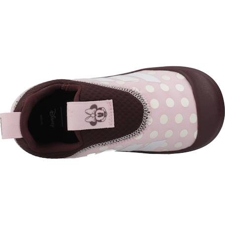 Baskets fille à enfiler Monofit Minnie Rose pink 6 - vertbaudet enfant 