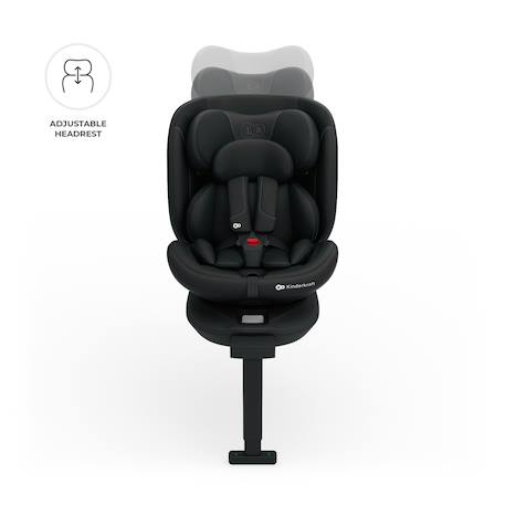 Siège Auto Kinderkraft I-360 2 PLUS i-Size avec ISOFIX, Pivotant à 360°, SPS+ et Installation Dos à la Route 40-150 cm Gris+Noir+Vert 9 - vertbaudet enfant 