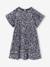 Robe fille en velours et sequins argenté+rose+rouge 1 - vertbaudet enfant 