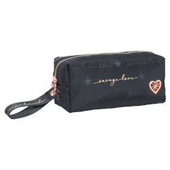 -Trousse rectangulaire zippée 21 cm