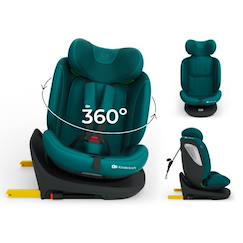 Puériculture-Siège-auto-Siège auto I-GROW 2 PLUS, i-size 4-en-1   40-150 cm pivotant 360°, isofix, top tether, dos et face route, protection latérale, inclinable, ventilation, évolutif 0-12 ans