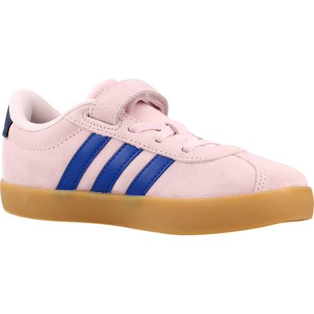 Baskets fille modèle vl court à scratch Rose pink 5 - vertbaudet enfant 