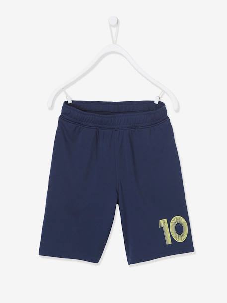 Mode enfant-Garçon-Vêtements de sport-Short de sport garçon Numéro 10 en matière technique