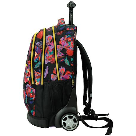 Sac à dos à roulettes 48 cm hallmark Multicolore+Noir, rouge, rose+Or+Rose 8 - vertbaudet enfant 